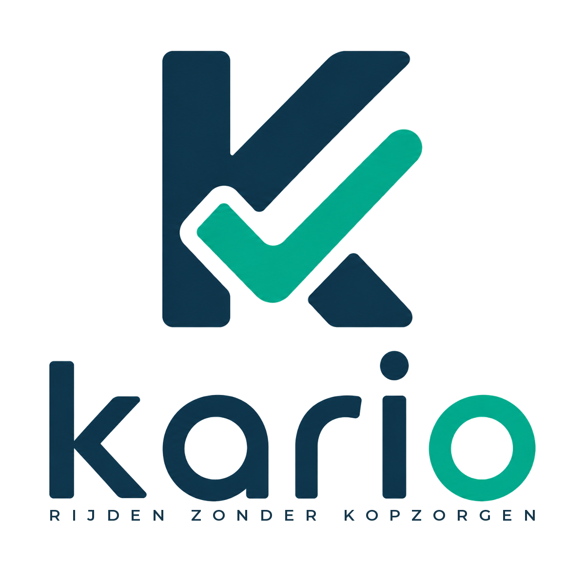Kario logo vierkant met slogan