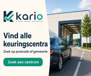 Voorbeeld van een Kario-banner